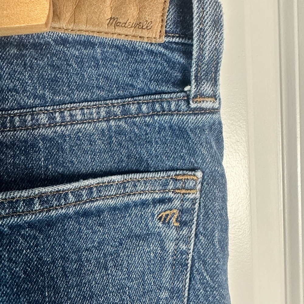 Madewell The Perfect Vintage Jean 28T Tall High Rise Straight Leg Denim - Picture 7 of 10